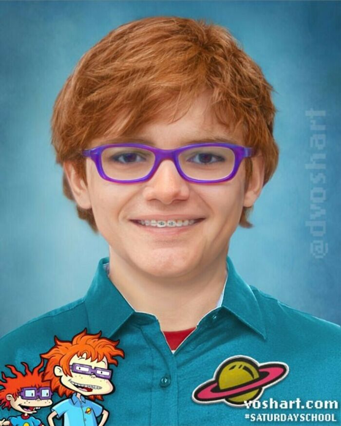 Chuckie Finster From Rugrats
