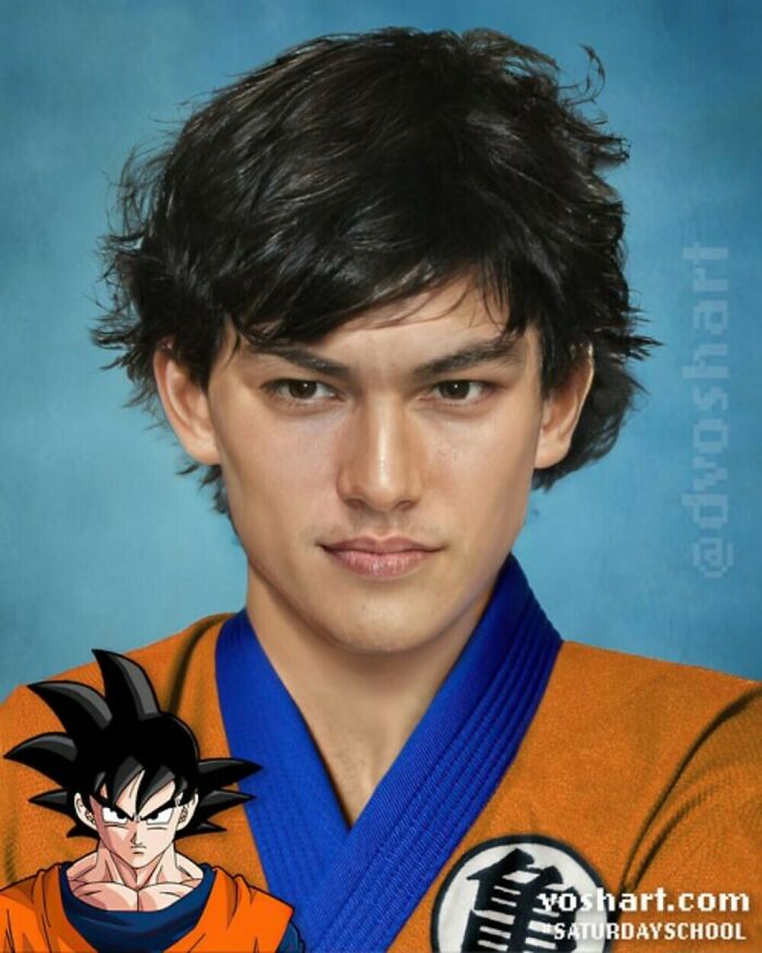 Son Goku From Dragon Ball Z