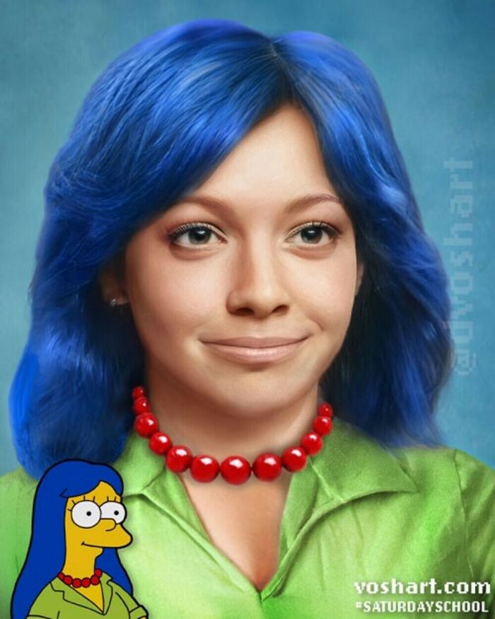 Marge Bouvier From Simpsons