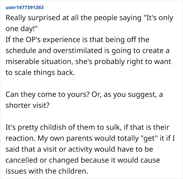 Mom Asks If She's Being Unreasonable For Thinking About 'Canceling Christmas' At Her In-Laws, So As To Not Disrupt Son's Daily Routine Mom Asks If She's Being Unreasonable For Thinking About 'Canceling Christmas' At Her In-Laws, So As To Not Disrupt Son's Daily Routine