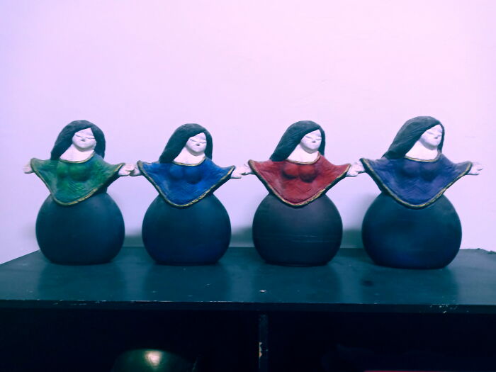 "Handmaidens Of Gaia" Ceramic 1998