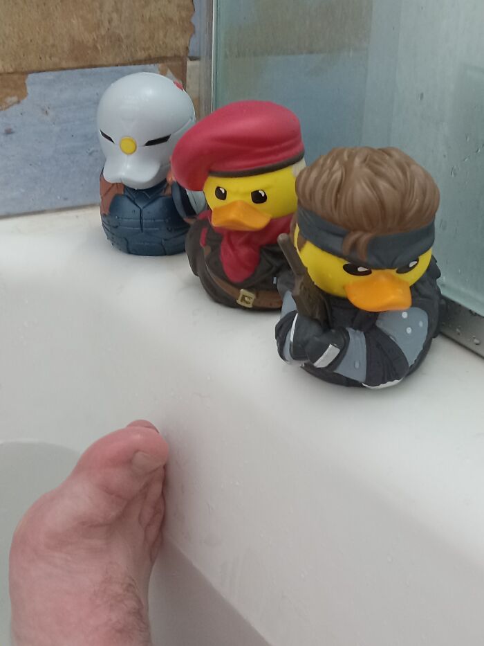 My Wife Got Me Cosplaying Ducks! Solid Snake, Revolver Ocelot, And Gray Fox!