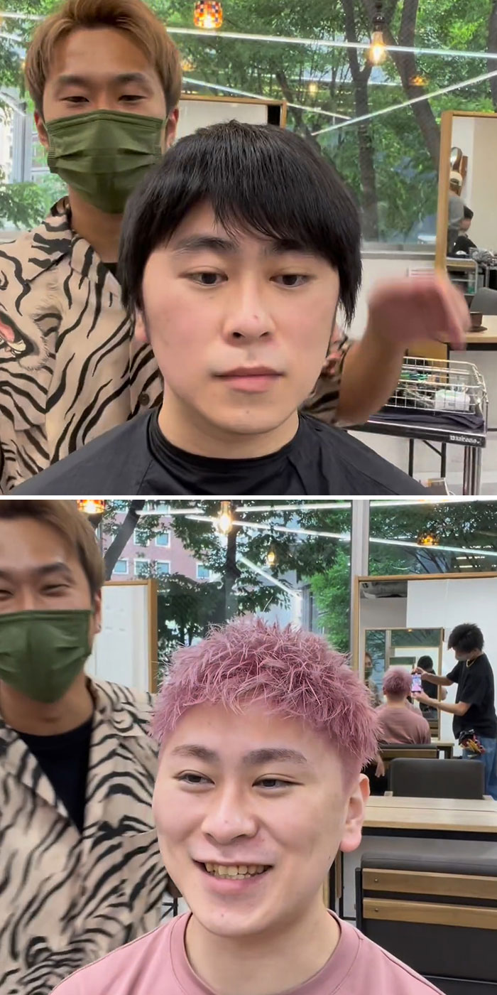 This Japanese Hairdresser Proves That Hairstyles Are Important By Giving People Makeovers (30 New Pics)