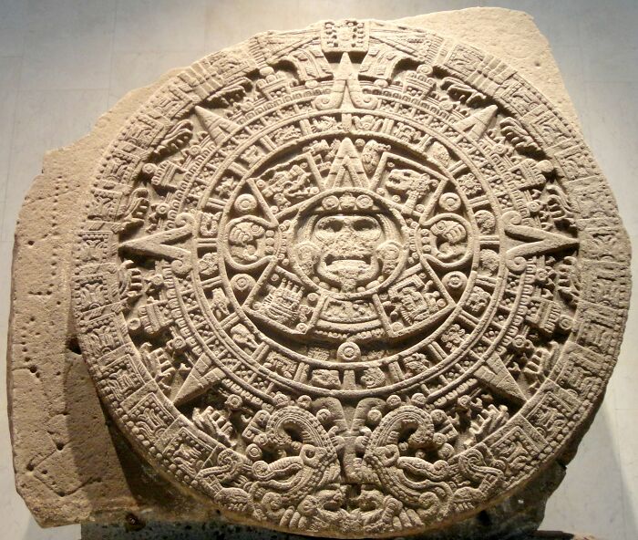 Aztec Sun Stone (15th Century AD)
