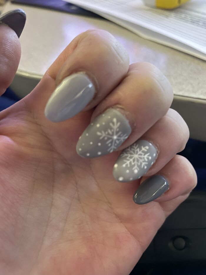 First Time Getting A Theme On My Nails