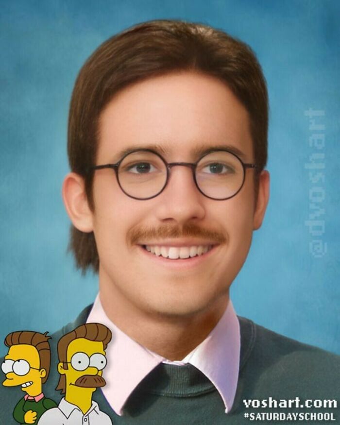 Ned Flanders From Simpsons
