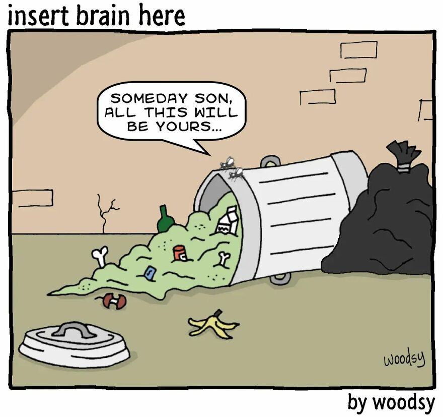 Absurd Situations And Silly Humor: 86 New Comics By Paul Woods