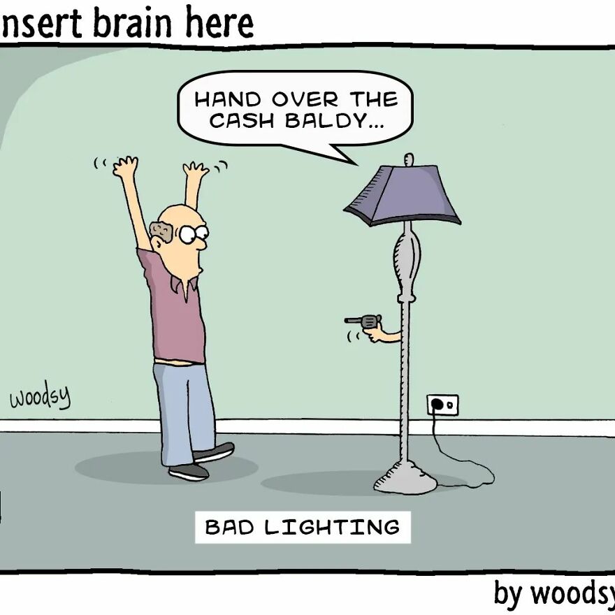 Absurd Situations And Silly Humor: 86 New Comics By Paul Woods