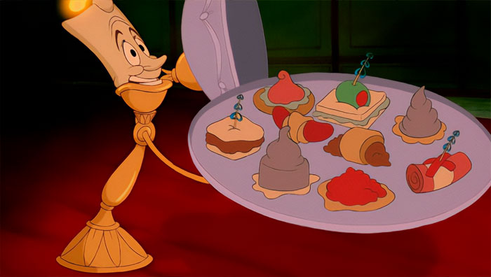 The 'Be Our Guest' Appetizers (Beauty And The Beast)