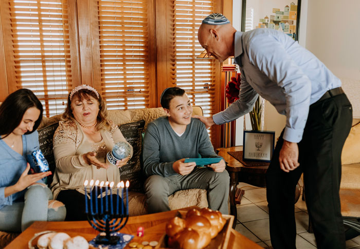 For Hanukkah, Presents Weren't Always Exchanged