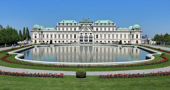 Österreichische Galerie Belvedere In Vienna, Austria