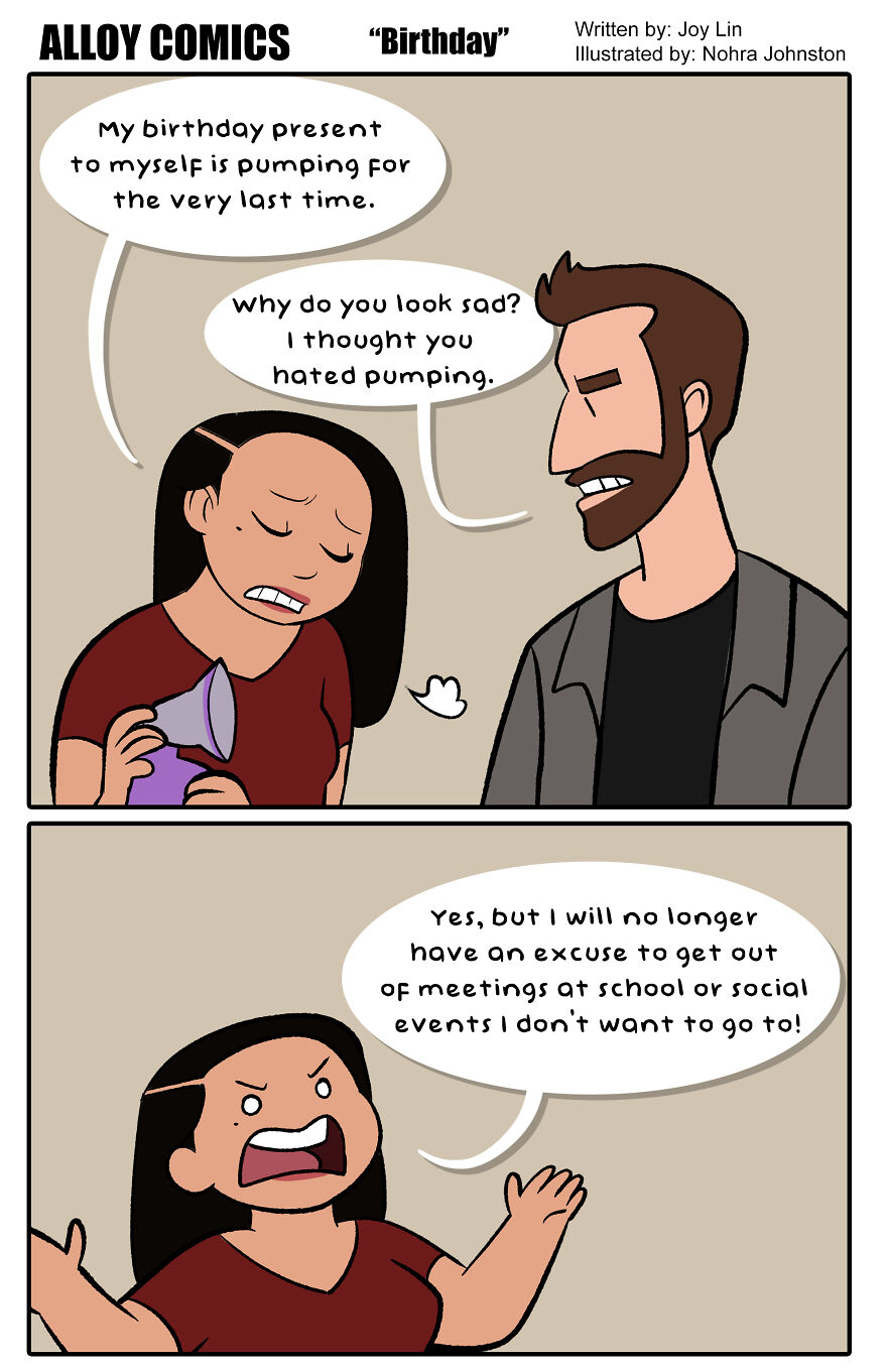 Here Are Some More Honest Comics About Raising My Toddler With Hubby