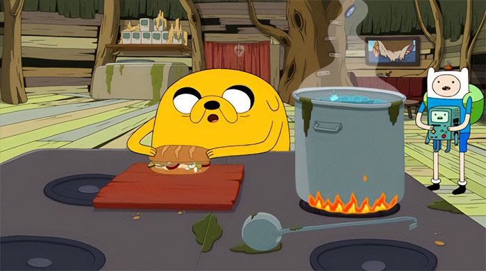 Jake's Most Delicious Sandwich (Adventure Time)