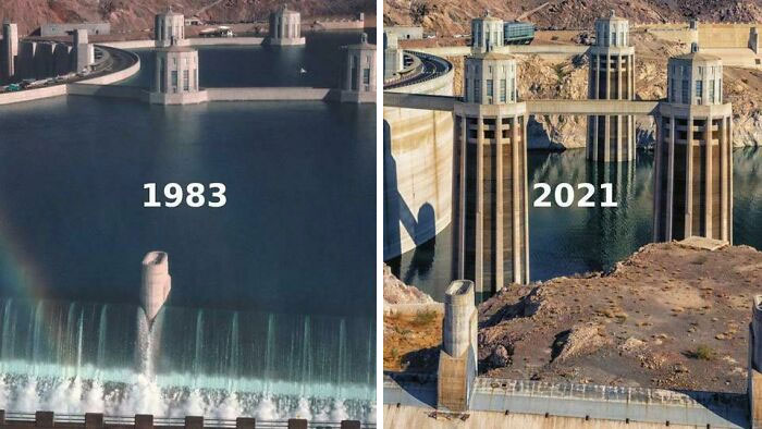 Lago Mead 1983 vs. 2021