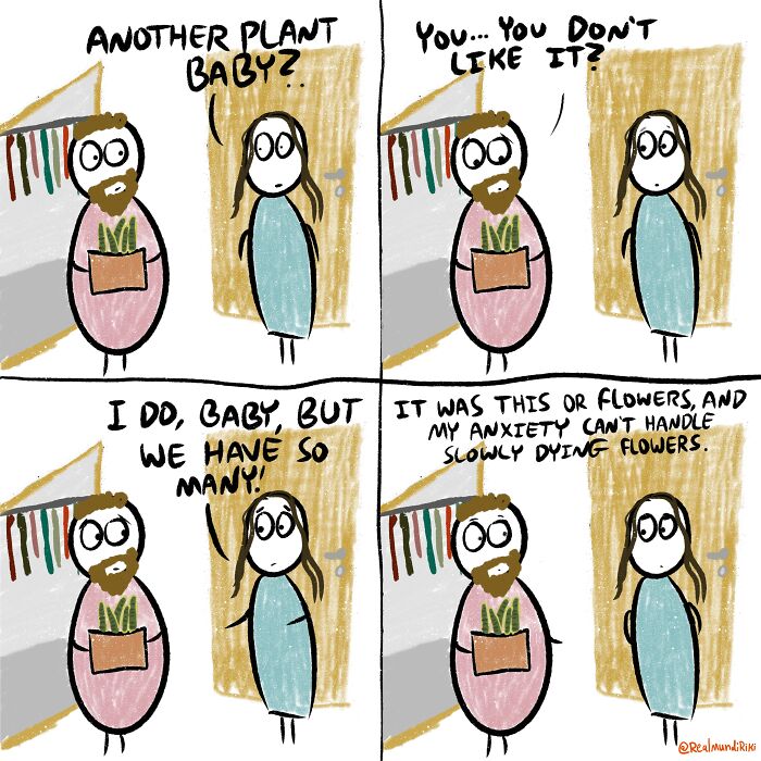 I Made 7 Comics About Living With Plants And I Wanted To Share Them With You I Made 7 Comics About Living With Plants And I Wanted To Share Them With You