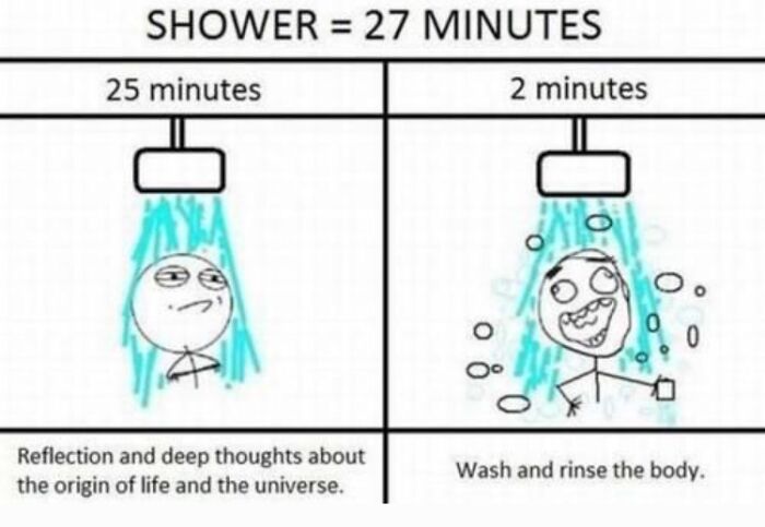 20 Shower Memes And Shower Thoughts