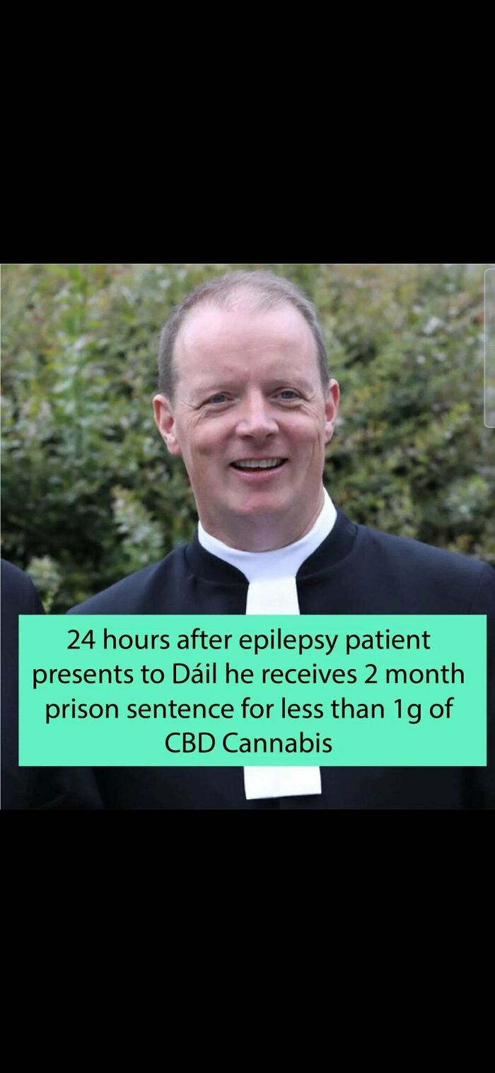 24 Hours After He Was Invited To Speak On The Issues Of Drug Decriminalization In The Dail