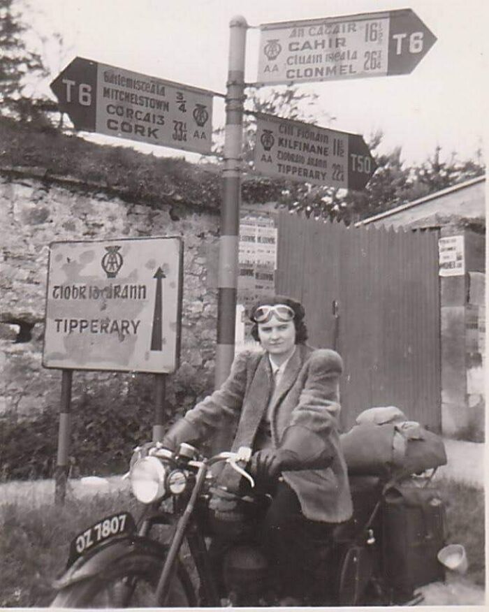 My Grandmother Outside Of Mitchelstown, 1950’s