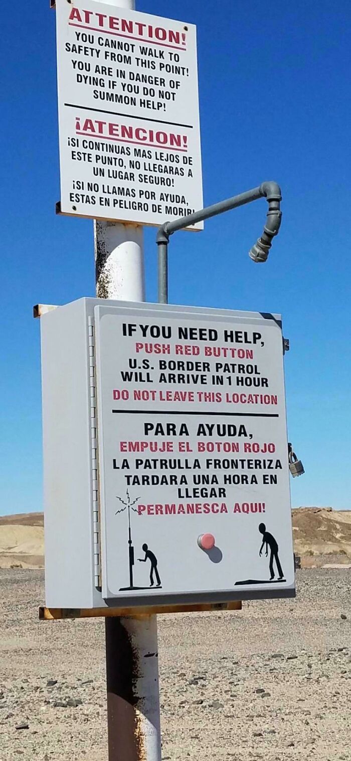 I Don’t Know Why This Scares Me- Die Of Thirst Or Get Arrested By Border Control