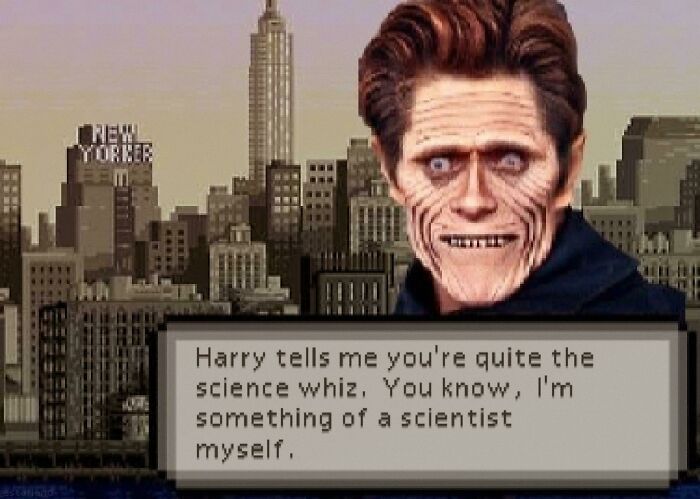 Willem Dafoe, Spider Man On The Game Boy Advance