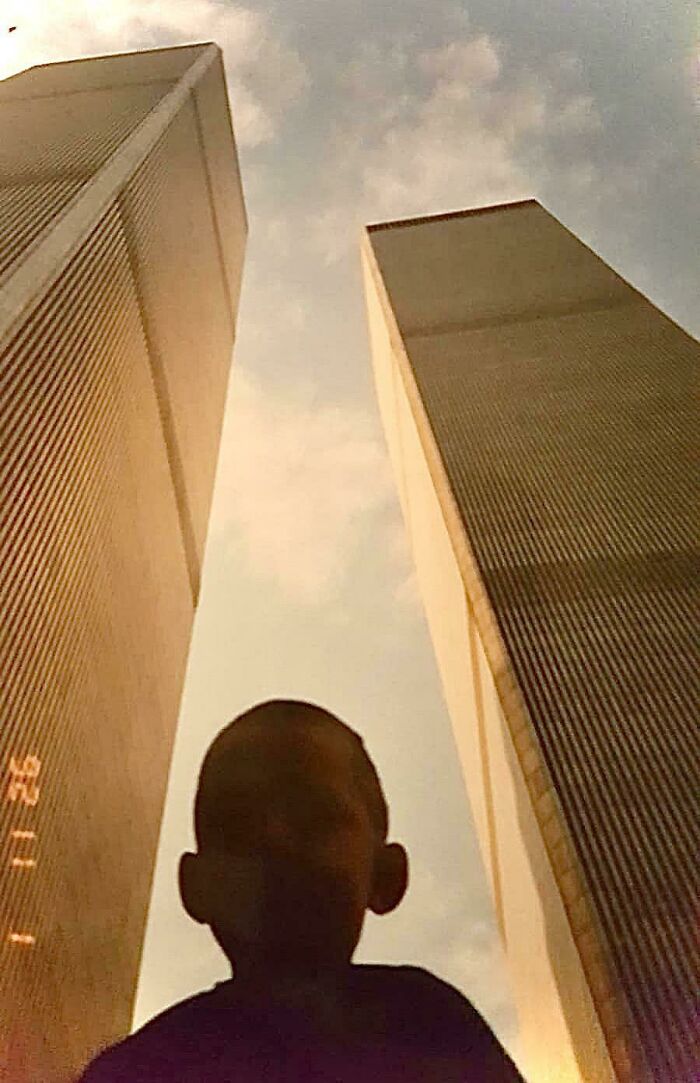 My 6yr Old Self At The Foot Of The World Trade Center(1992)