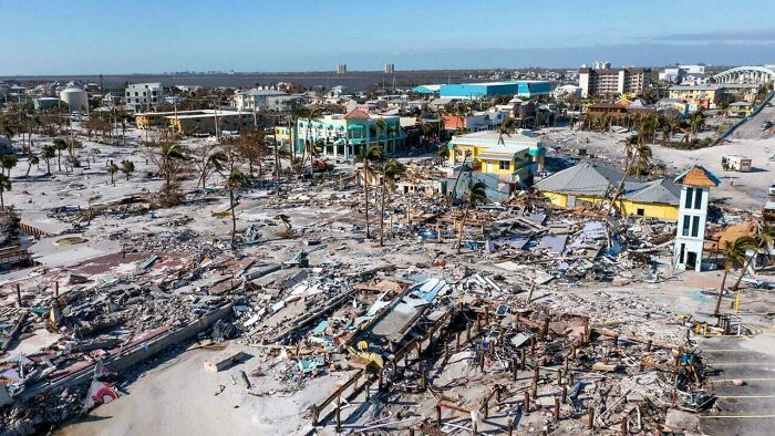 Buildings Leveled. Homes Underwater. Fort Myers Beach 'Is Gone' After Hurricane Ian Damage