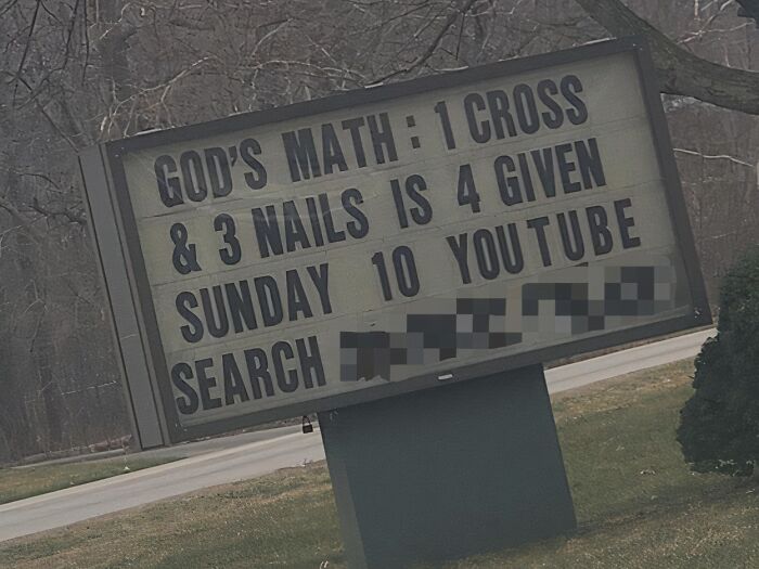 Forgot To Carry The Son Of God In That Equation