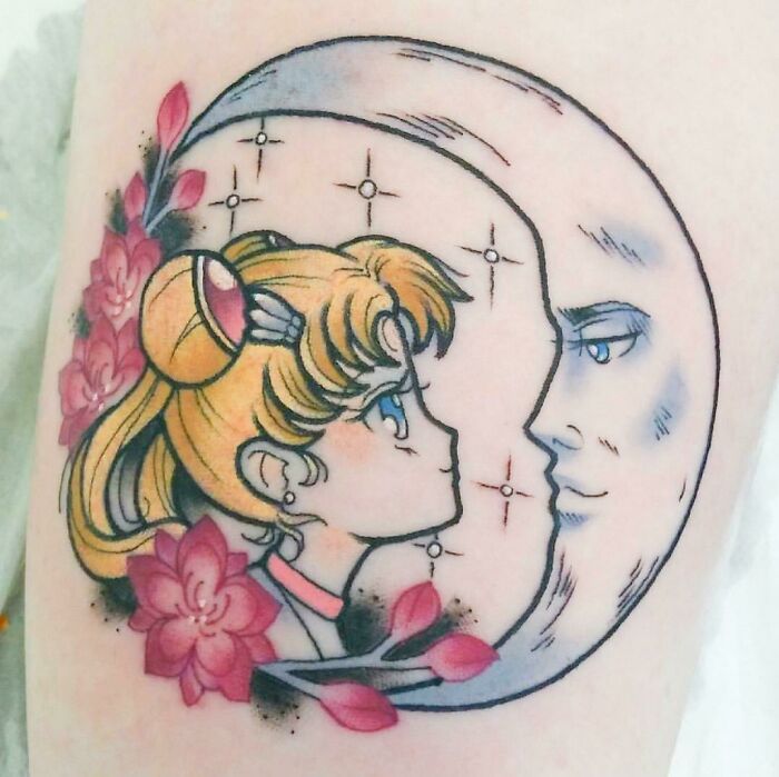Sailor Moon tattoo