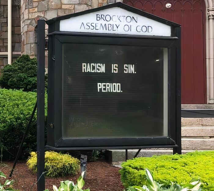 An Incontrovertible Truth On My Church’s Sign Today