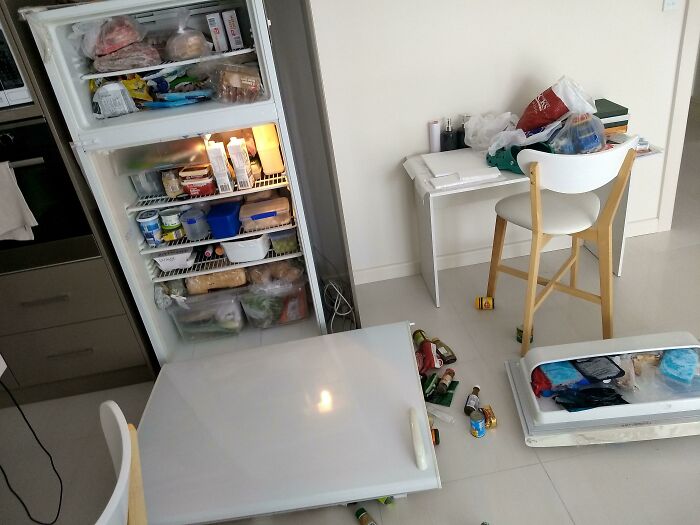 The Door Of My Fridge Just Fell Off