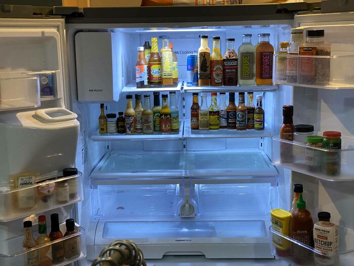 “How Embarrassing. A House Full Of Condiments And No Food”