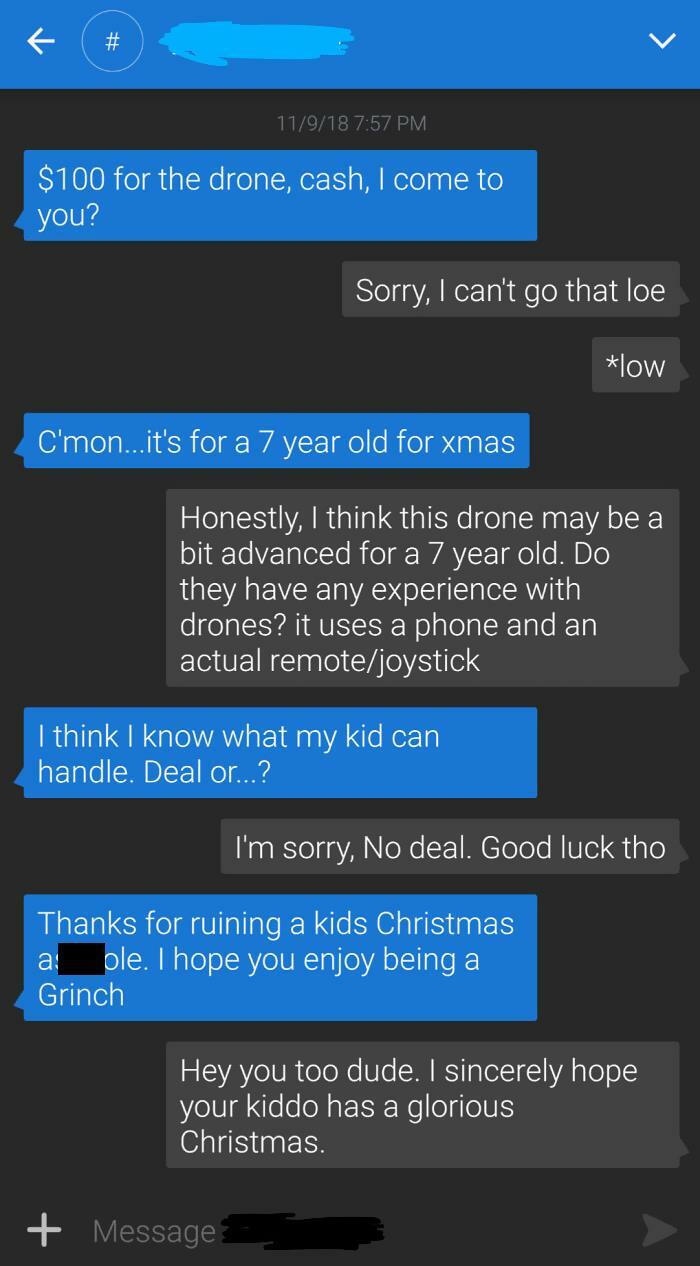 Selling An $800 Drone With Accessories For $400 To Get A Little Christmas Money
