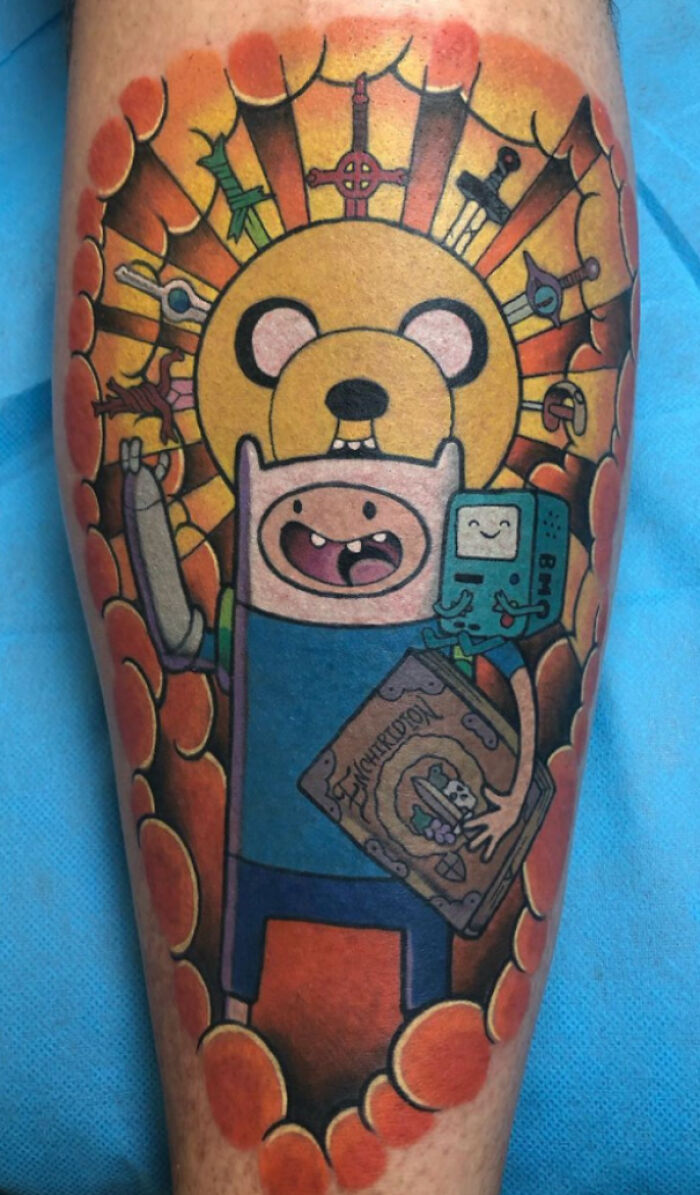 Adventure Time tattoo