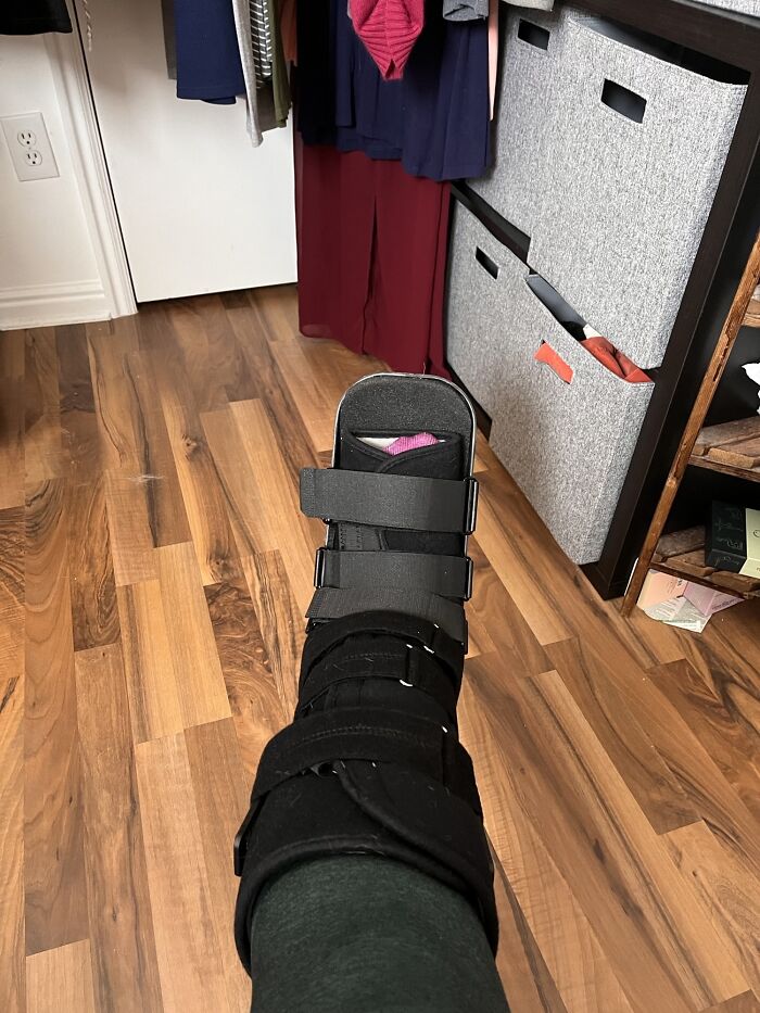 Got Some New Roller Skates And Yoga Blocks For Christmas. Didn’t Even Get To Use Them Before Spraining My Achilles Ice Skating Last Night. Merry Christmas I Guess