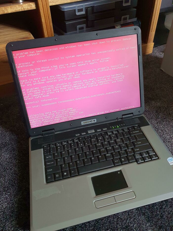 The Pink Screen Of Death (Chip On LCD Board Is Broken)