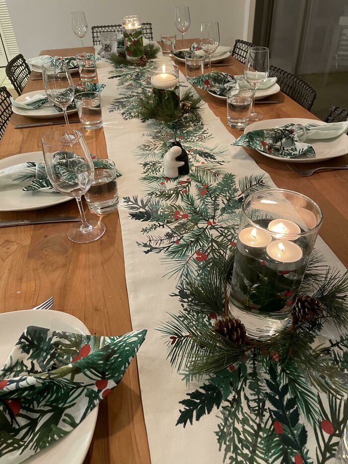 This Year’s Christmas Dinner Tablescape - Love How It Turned Out
