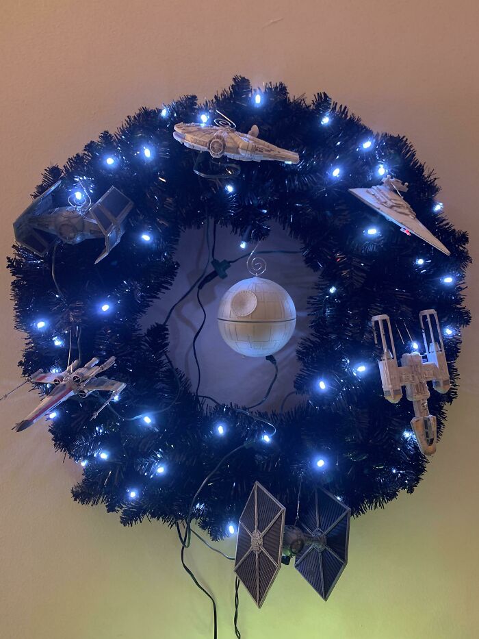 My Hallmark Star Wars Wreath