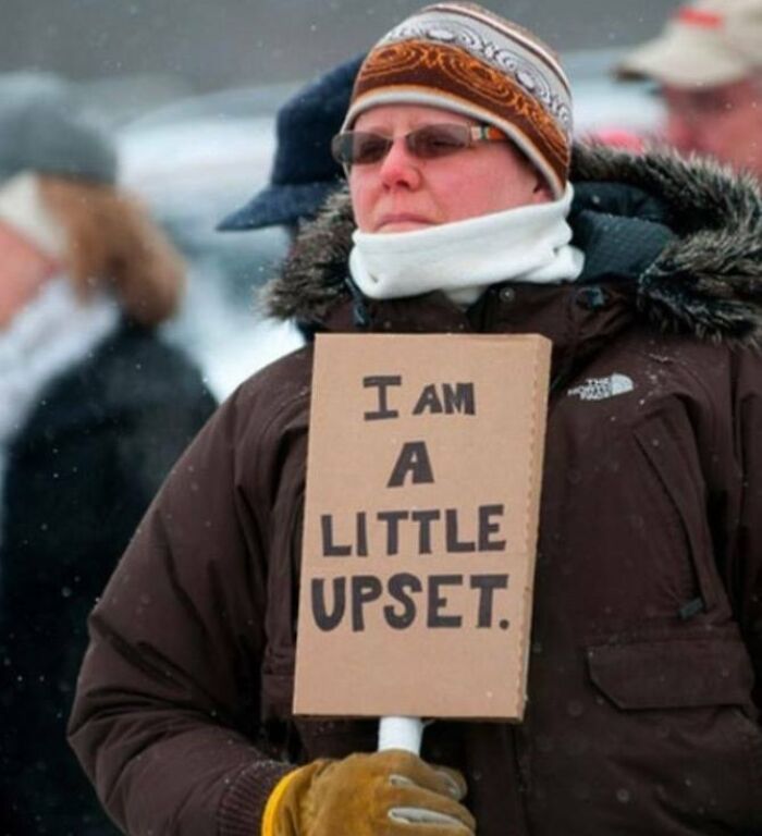 Canadian Protester
