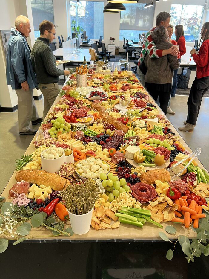 My Friend Made The Charcuterie Board For A Christmas Event