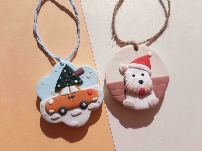I Made These Christmas Ornaments