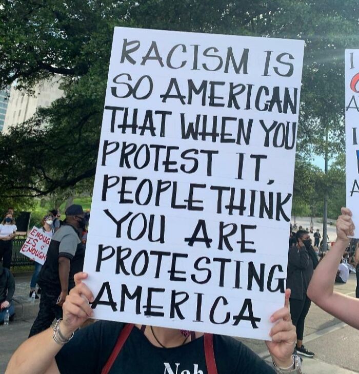 This Sign Is From Minneapolis While In A Protest