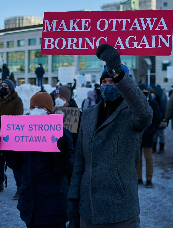 Signs From The Ottawa Counter-Protests