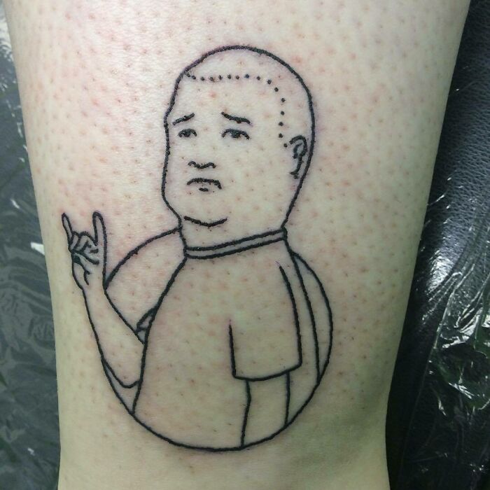 Bobby from King of The Hill tattoo