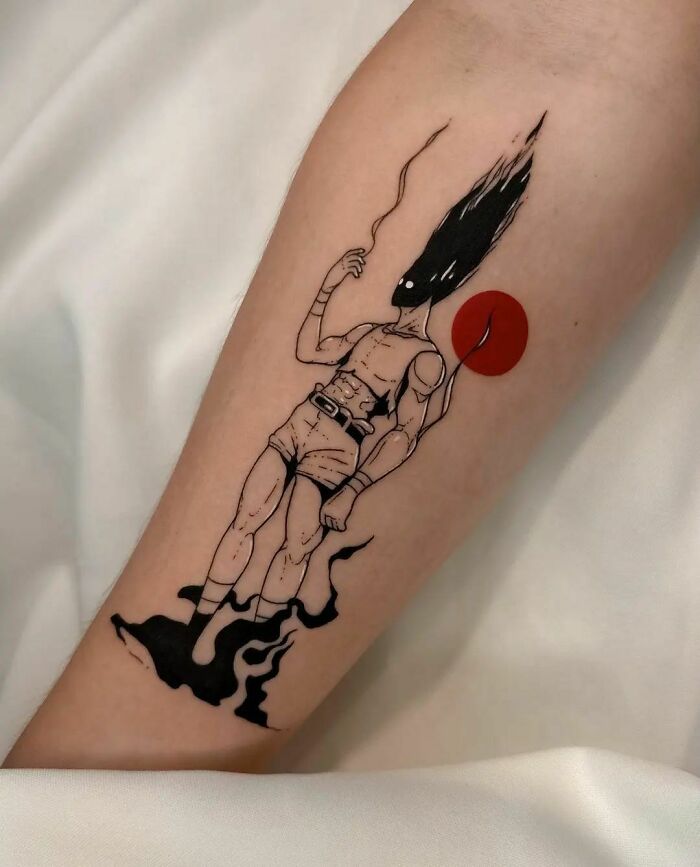 Anime tattoo 
