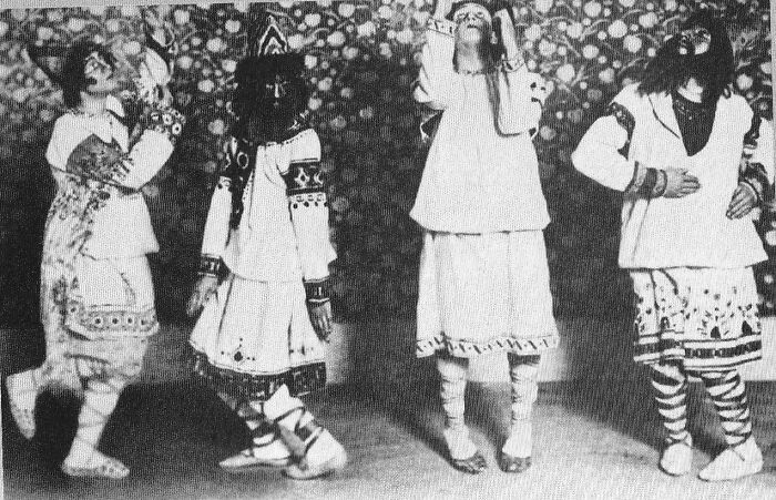 Pagan Dancers From Stravinsky's Rite Of Spring, 1913