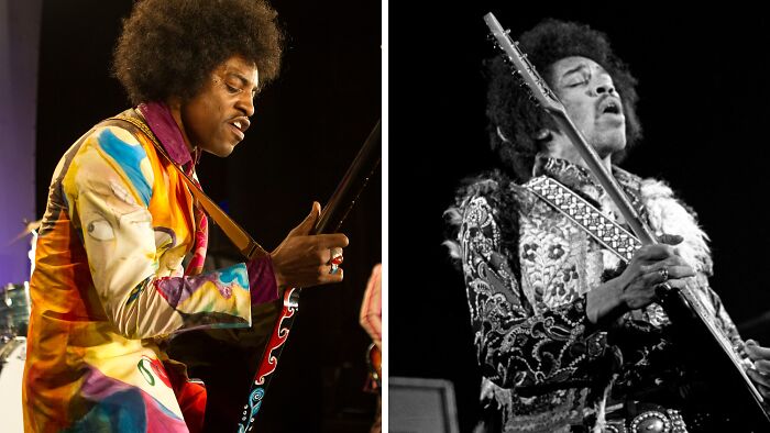 André 3000 As Jimi Hendrix In "Jimi: All Is By My Side"