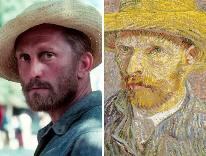 Kirk Douglas As Vincent Van Gogh In "Lust For Life"