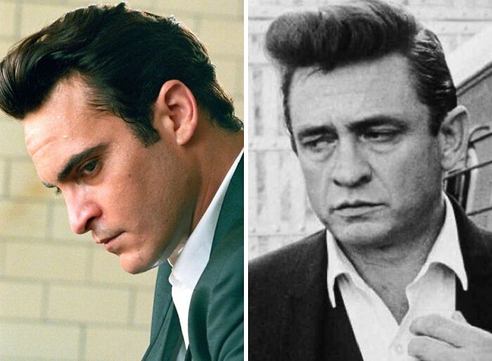 Joaquin Phoenix As Johnny Cash In "Walk The Line"