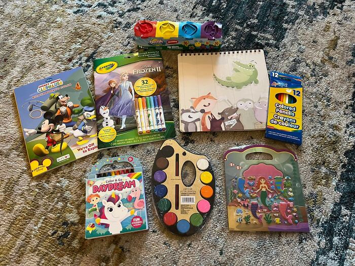 Someone On Facebook Gave Me This Entire Lot Of Unopened Art Supplies For Free As I Can't Afford Much For My 3-Year-Old For Christmas This Year. I Could Cry