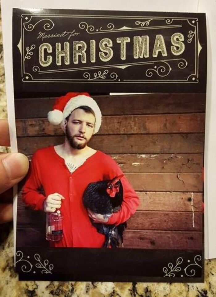My Friend Sent Out His Christmas Card Today